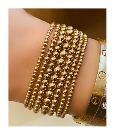 amazon real gold bracelets